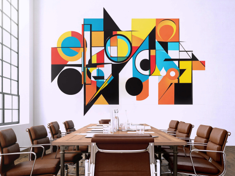 Mural - Wall Painting for Living Room - 004
