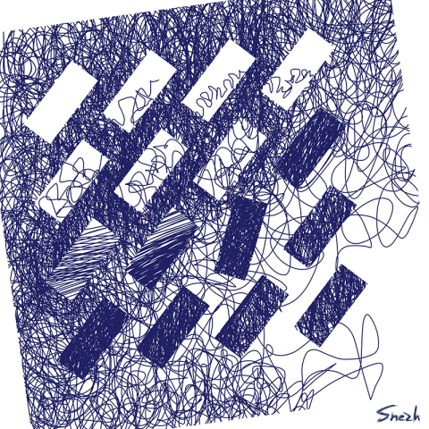 Print picture - Status Quo 13 - digital graphics