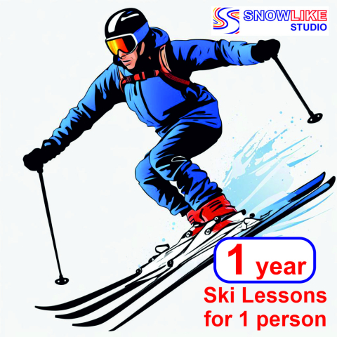 52 Ski Lessons for 1 Person