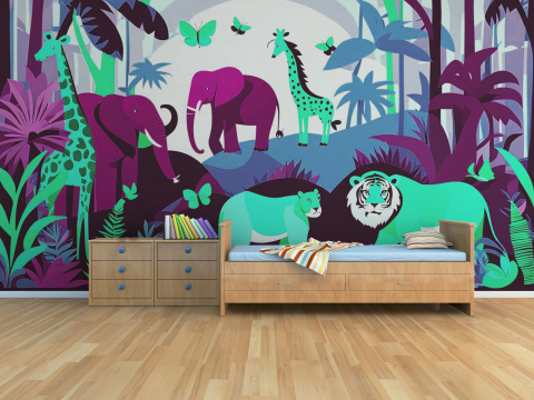 Mural - Wall Painting for Children Room - 014