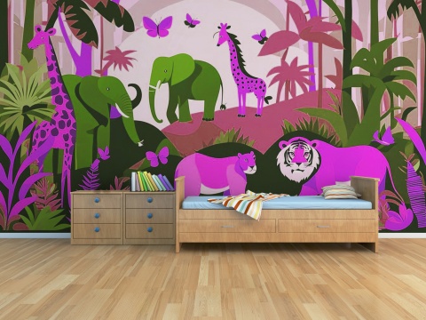 Mural - Wall Painting for Children Room - 014