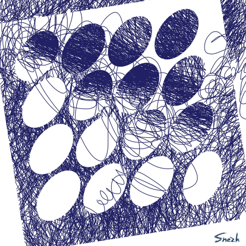 Print picture - Status Quo 15 - digital graphics