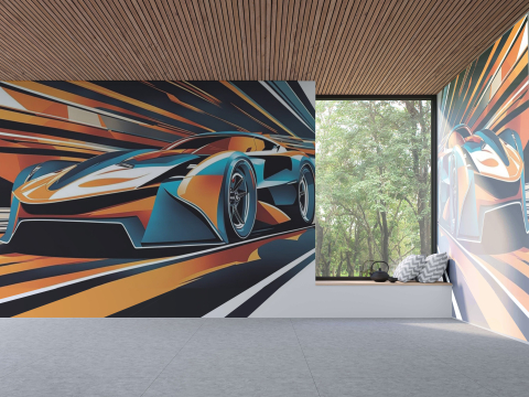Mural - Wall Painting for Teen Room - 025
