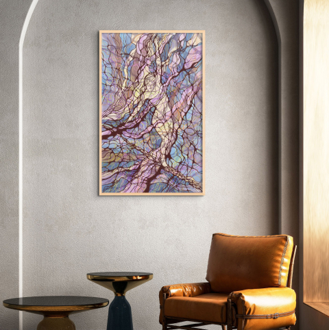 Print picture - Difficult balance - digital graphics