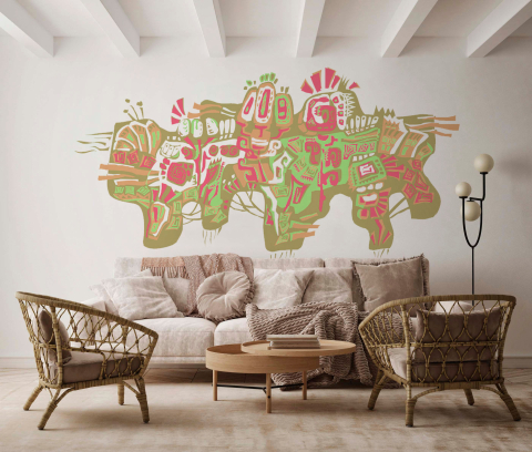 Mural - Wall Painting for Living Room - 0003