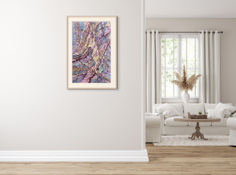 Print picture - Difficult balance - digital graphics