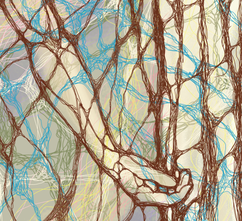 Print picture - Levitation - digital graphics