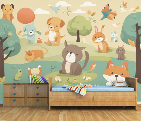 Mural - Wall Painting for Children Room - 052