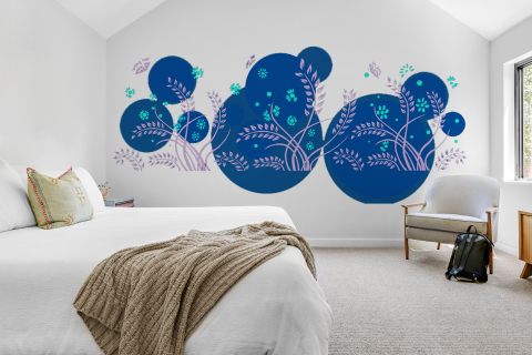 Mural - Wall Painting for Living Room - 0005