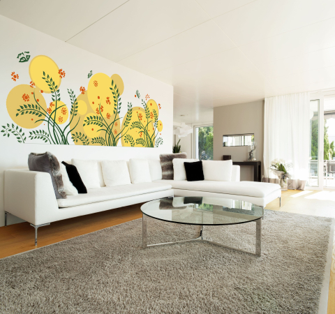 Mural - Wall Painting for Living Room - 0005