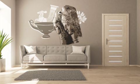 Mural - Wall Painting for Living Room - 0008