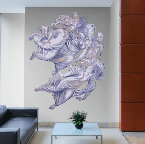 Mural - Wall Painting for Living Room - 0011