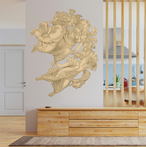 Mural - Wall Painting for Living Room - 0011