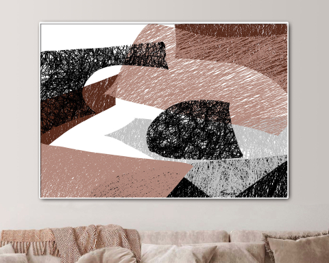 Print picture - Abstract 22-2 - digital graphics