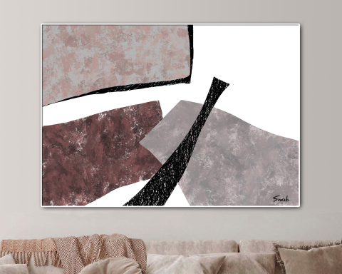 Print picture - Abstract 22-14 - digital graphics