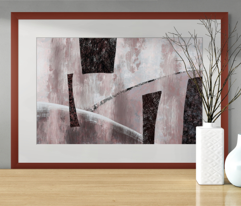 Print picture - Abstract 22-11 - digital graphics