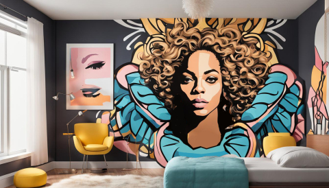 Mural - Wall Painting Wall Decoration - 074