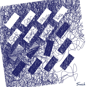 Print picture - Status Quo 13 - digital graphics