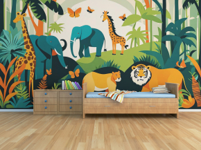 Mural - Wall Painting for Children Room - 014