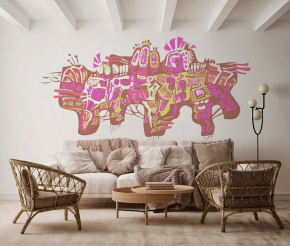 Mural - Wall Painting for Living Room - 0003