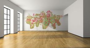 Mural - Wall Painting for Living Room - 0003