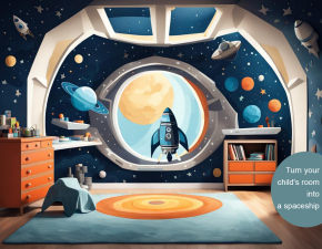 Mural - Wall Painting for children Room - 043-2