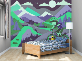 Mural - Wall Painting for Teen Room - 051