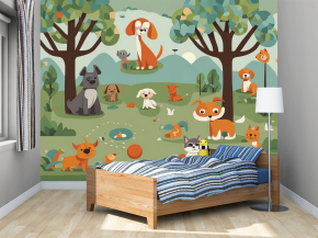 Mural - Wall Painting for Children Room - 053
