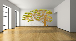 Mural - Wall Painting for Living Room - 0007