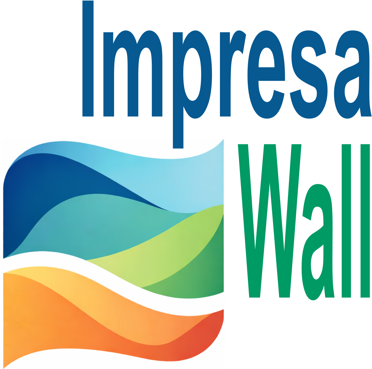 Impresa Wall - logo - custom mural and art