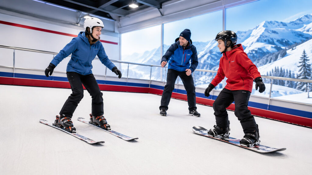 Indoor Ski and Snowboard Lessons Learn Before You Hit the Slopes